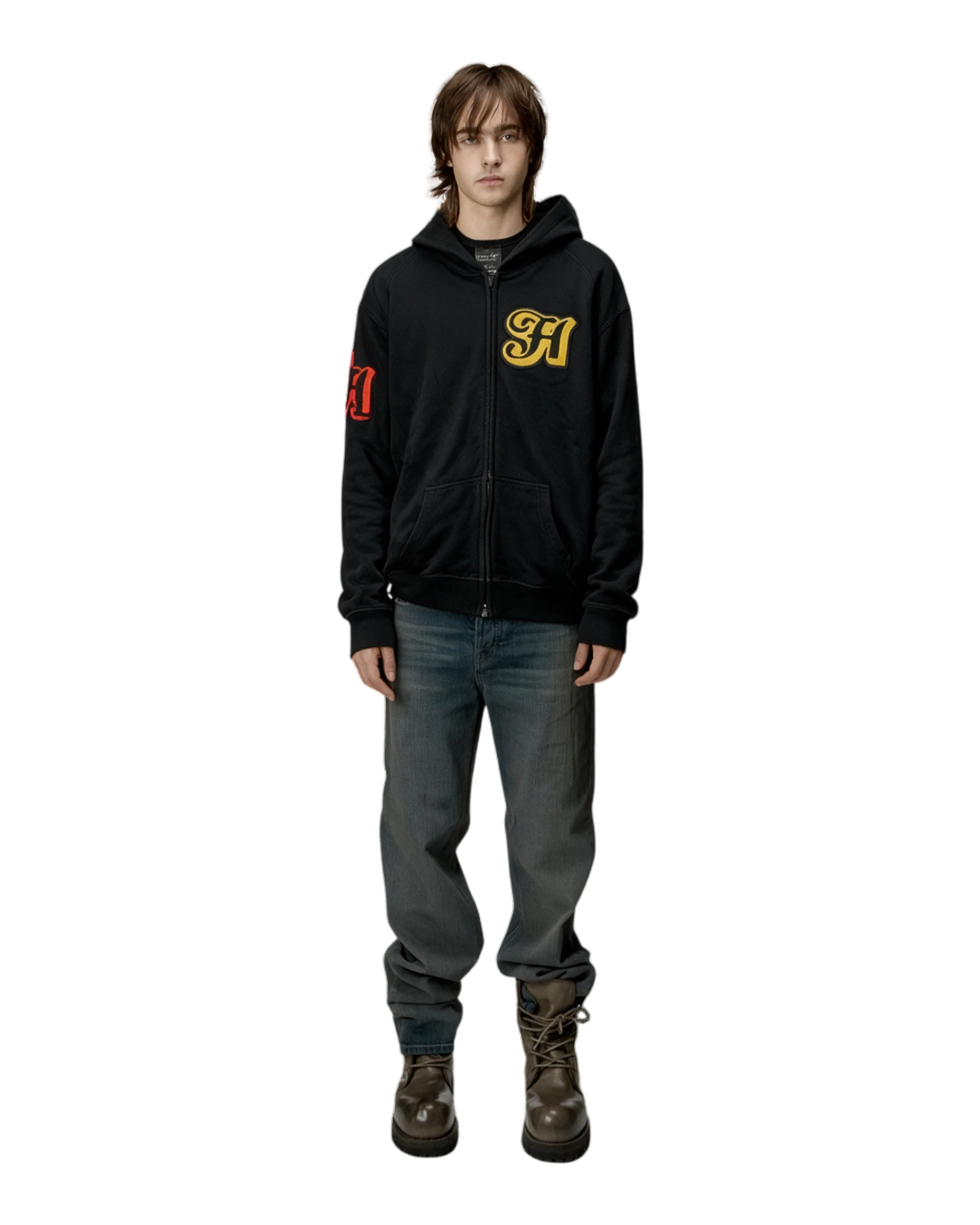 Number Nine The High Streets Zip-Hoodie