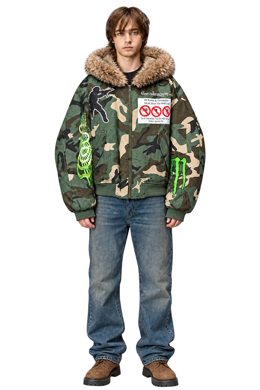 Intelligent Crisis War Camo Bomber