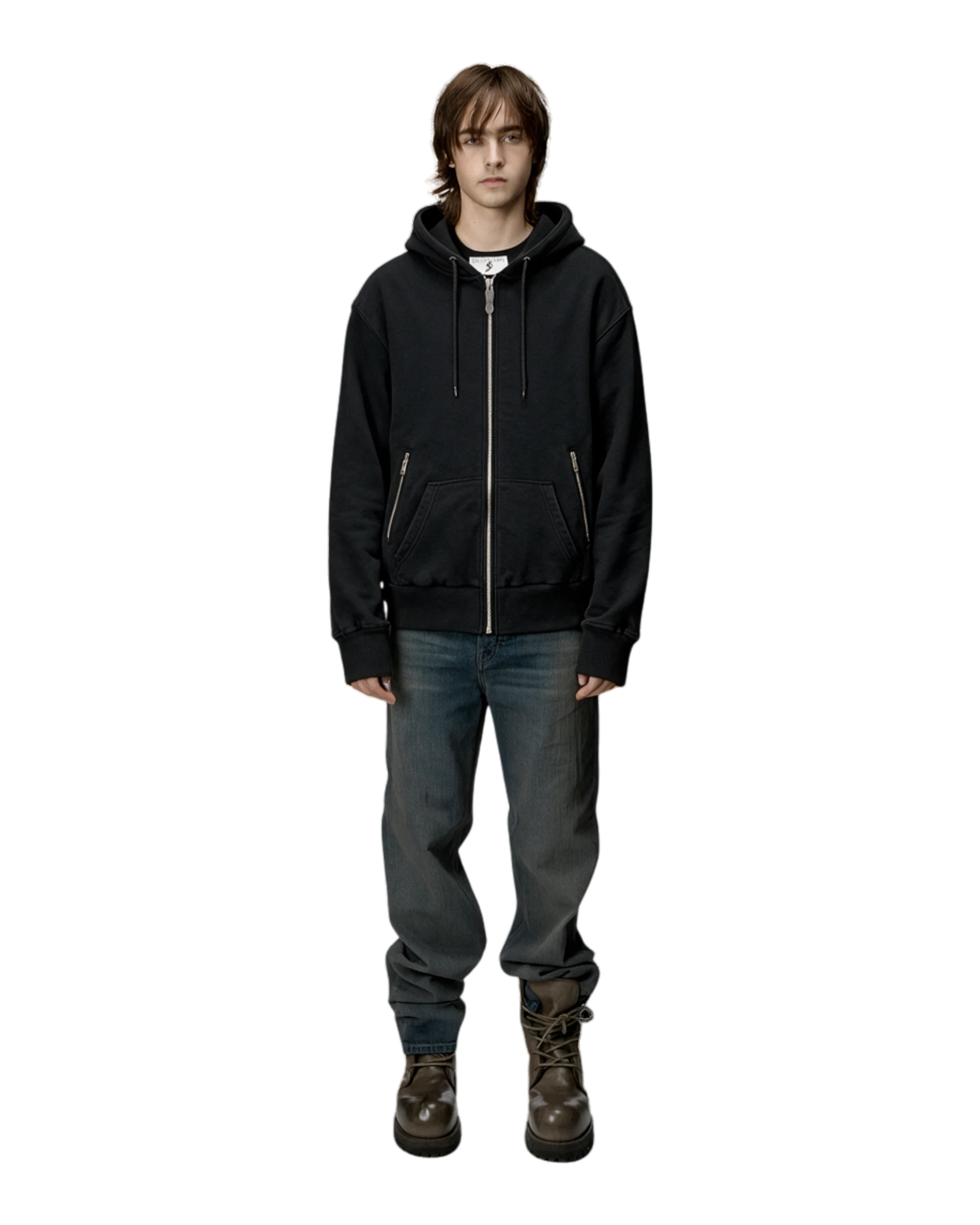 LGB Skull Cross Zip Hoodie Type