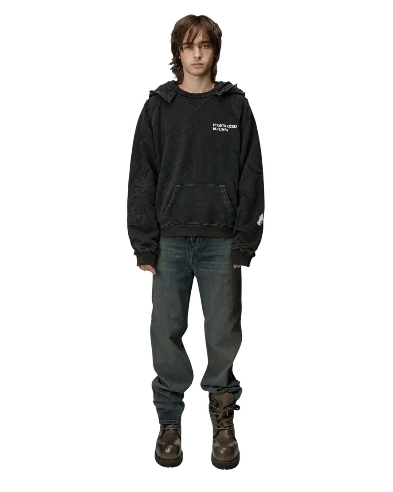Enfants Riches Déprimés Distressed Hoodie