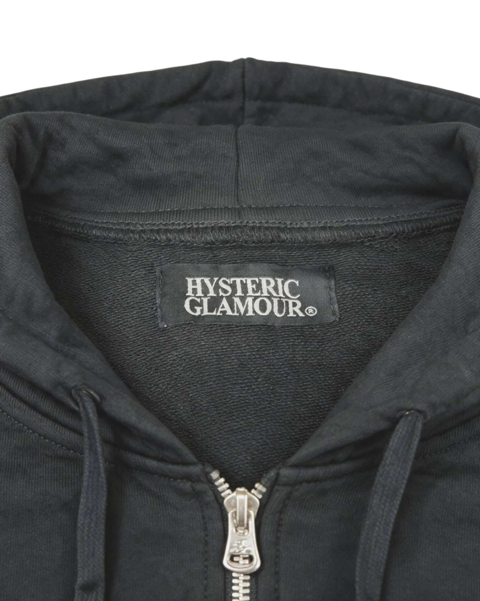 Hysteric Glamour Double Skulls & Girl Zip-Hoodie