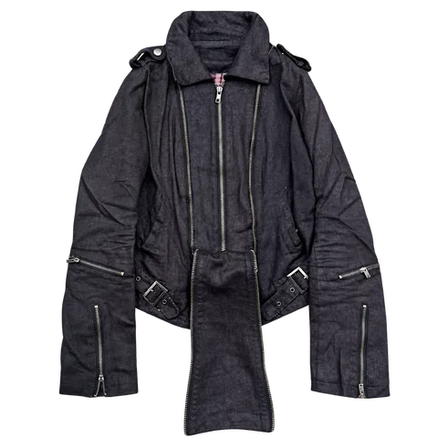 Isamu Katayama Backlash Archived Styled Wax Jacket Japanese 14th Vkei