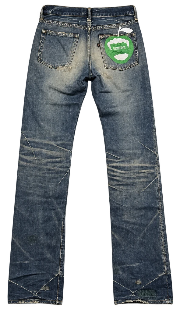 Undercover AW07 "Apple Fangs" Denim Jeans