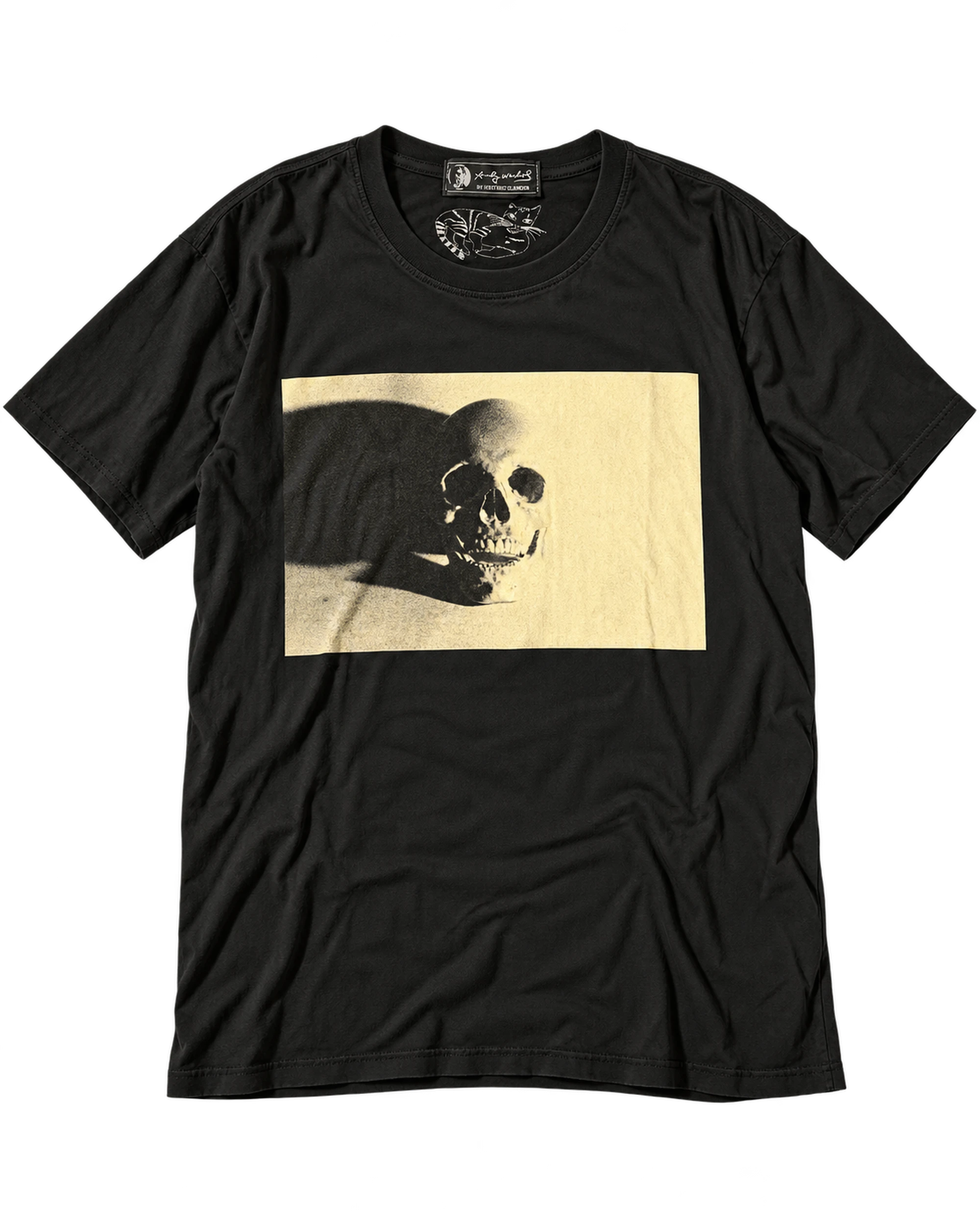 Hysteric Glamour x Andy Warhol Skull Tee