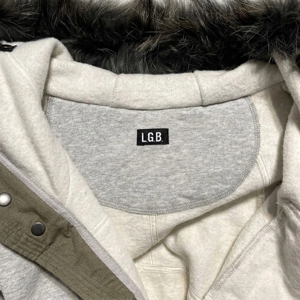 L.G.B. Raccoon Fur Parka