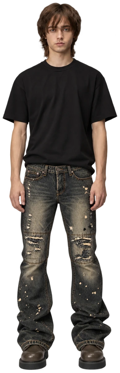 If Six Was Nine Mud Max Jeans