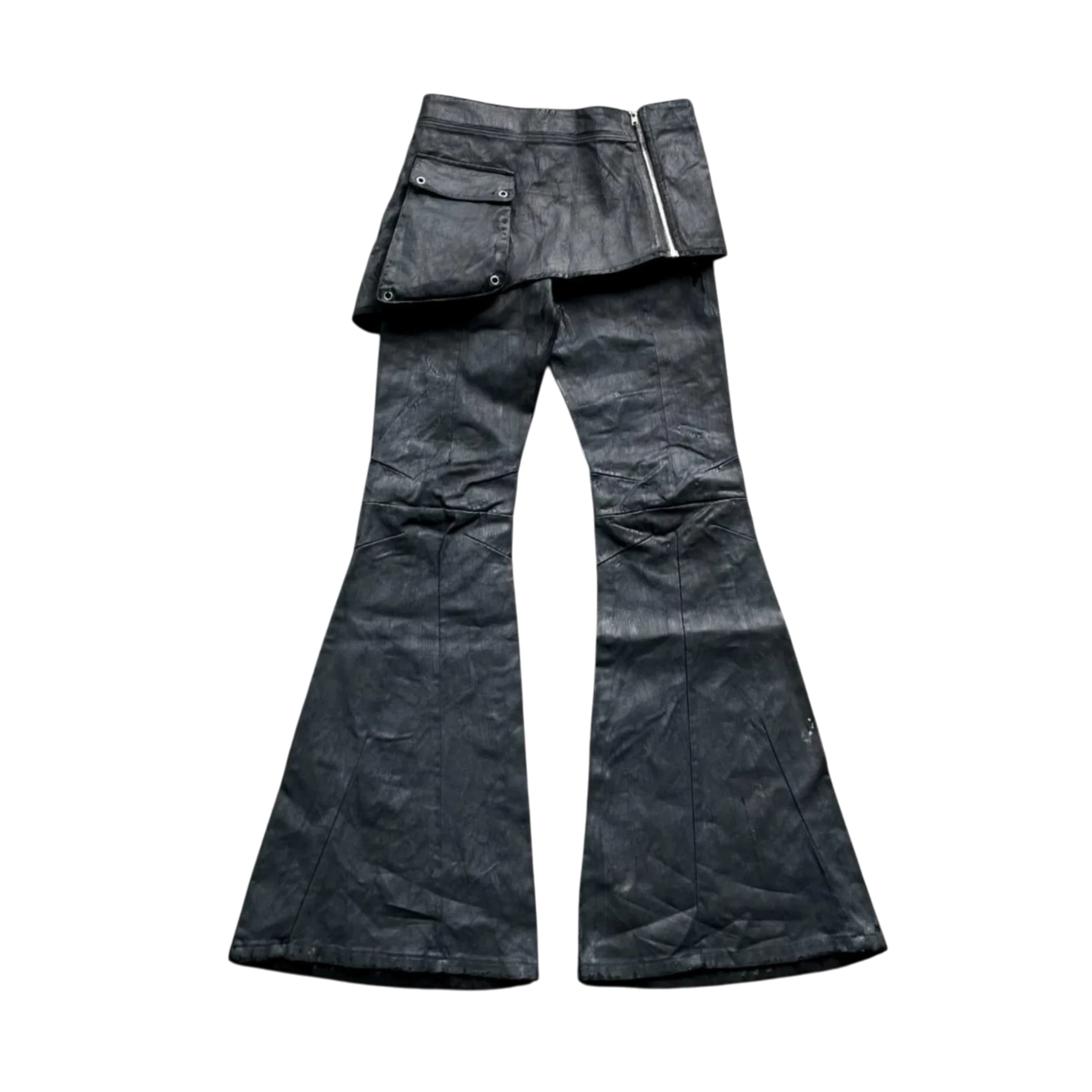Nicolas Lee Onyx Skirt Flare Denim