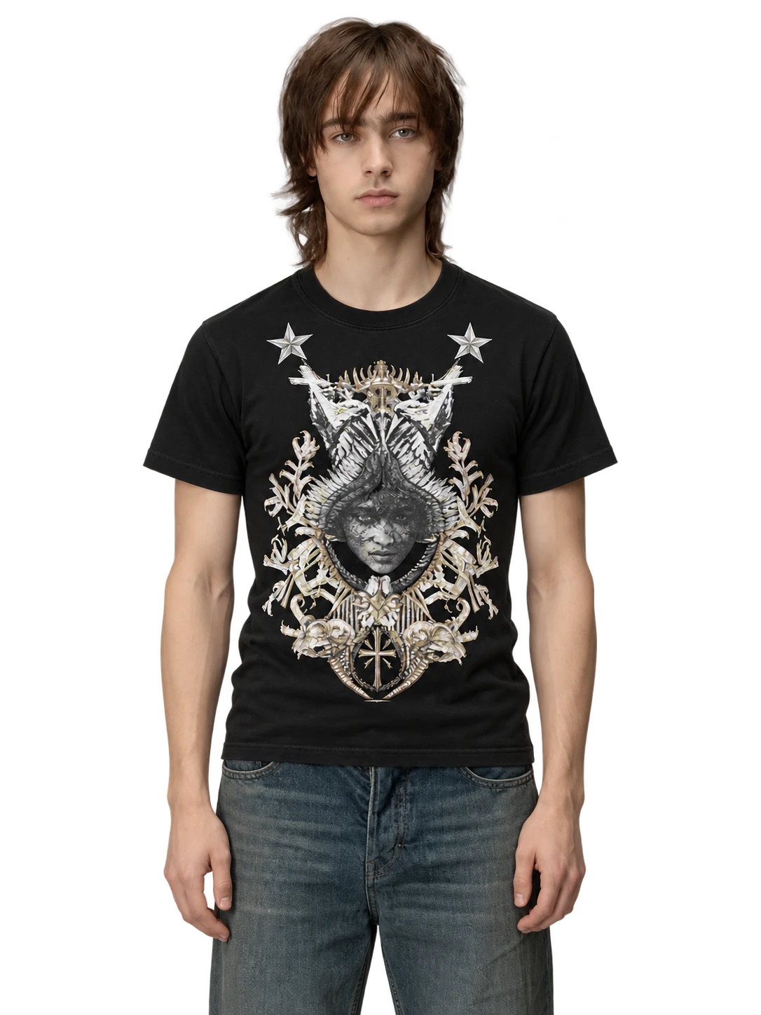 Givenchy "Angel Crest" T-Shirt