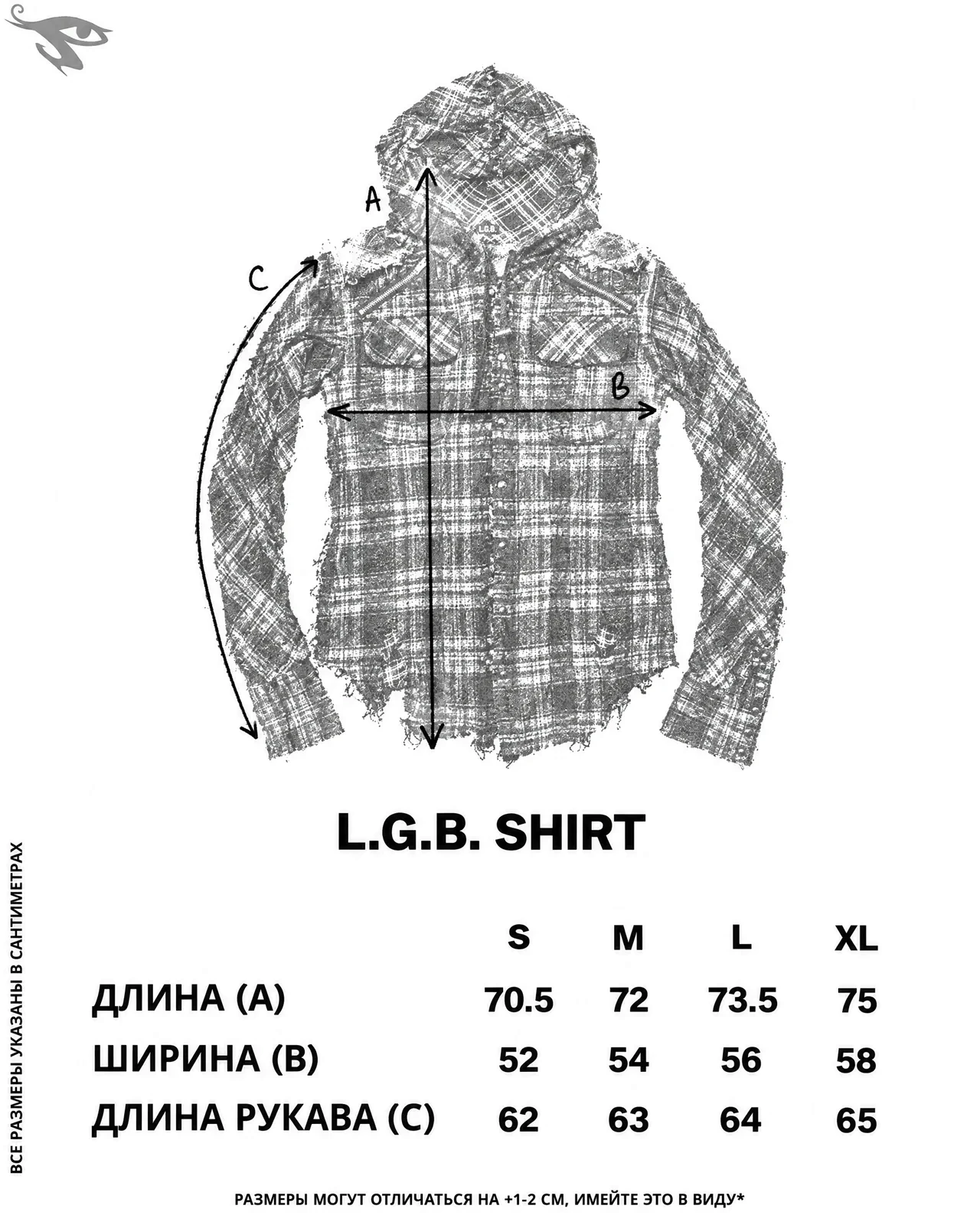 L.G.B. Distressed Flannel Hoodie Plaid Shirt