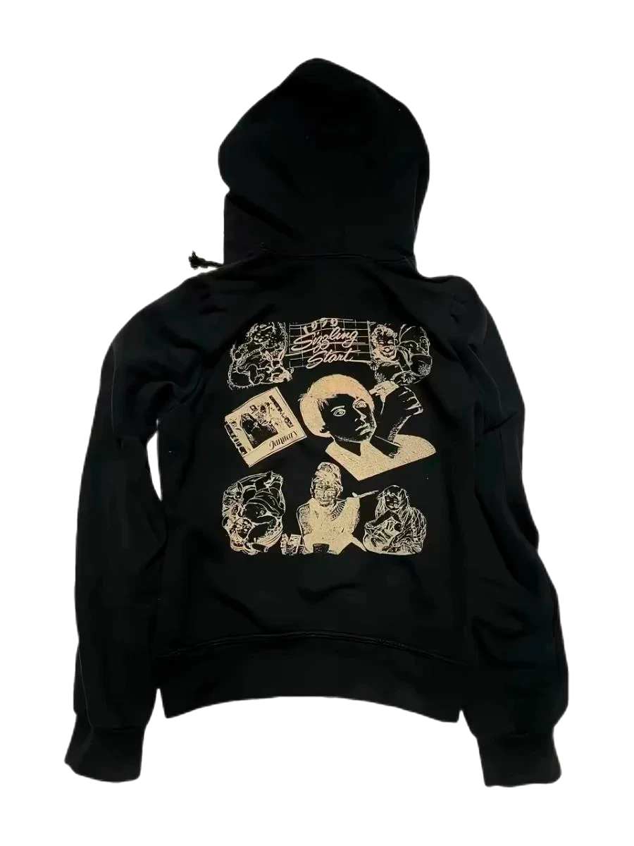 Hysteric Glamour x Destroy All Monsters «Comic Collage» Full-Zip Hoodie