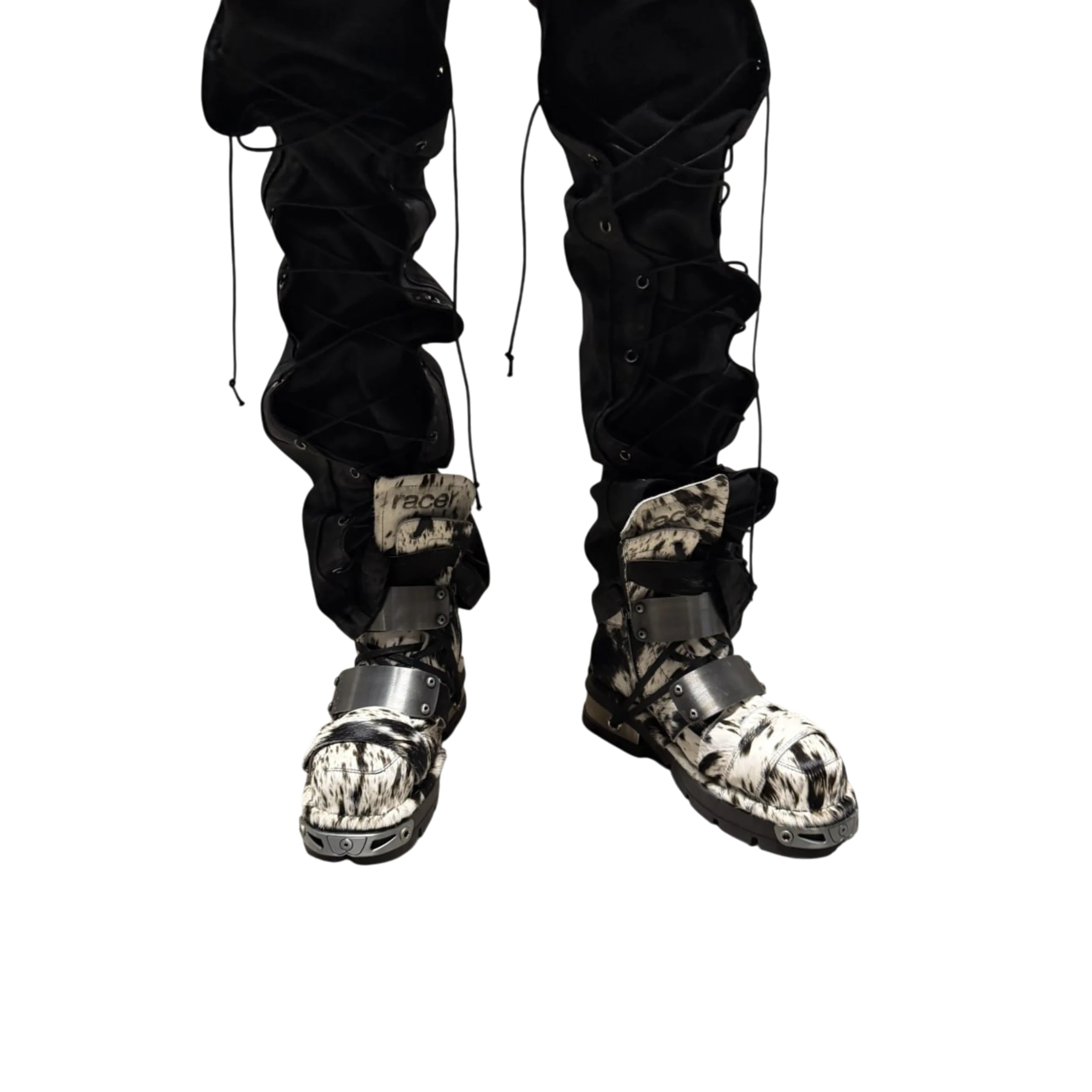 Racer Worldwide X New Rock Pony Boot