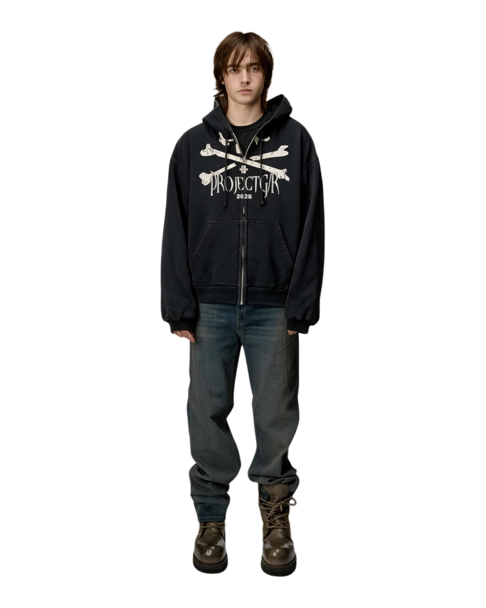 Grailz Project x Mastermind Zip-Hoodie