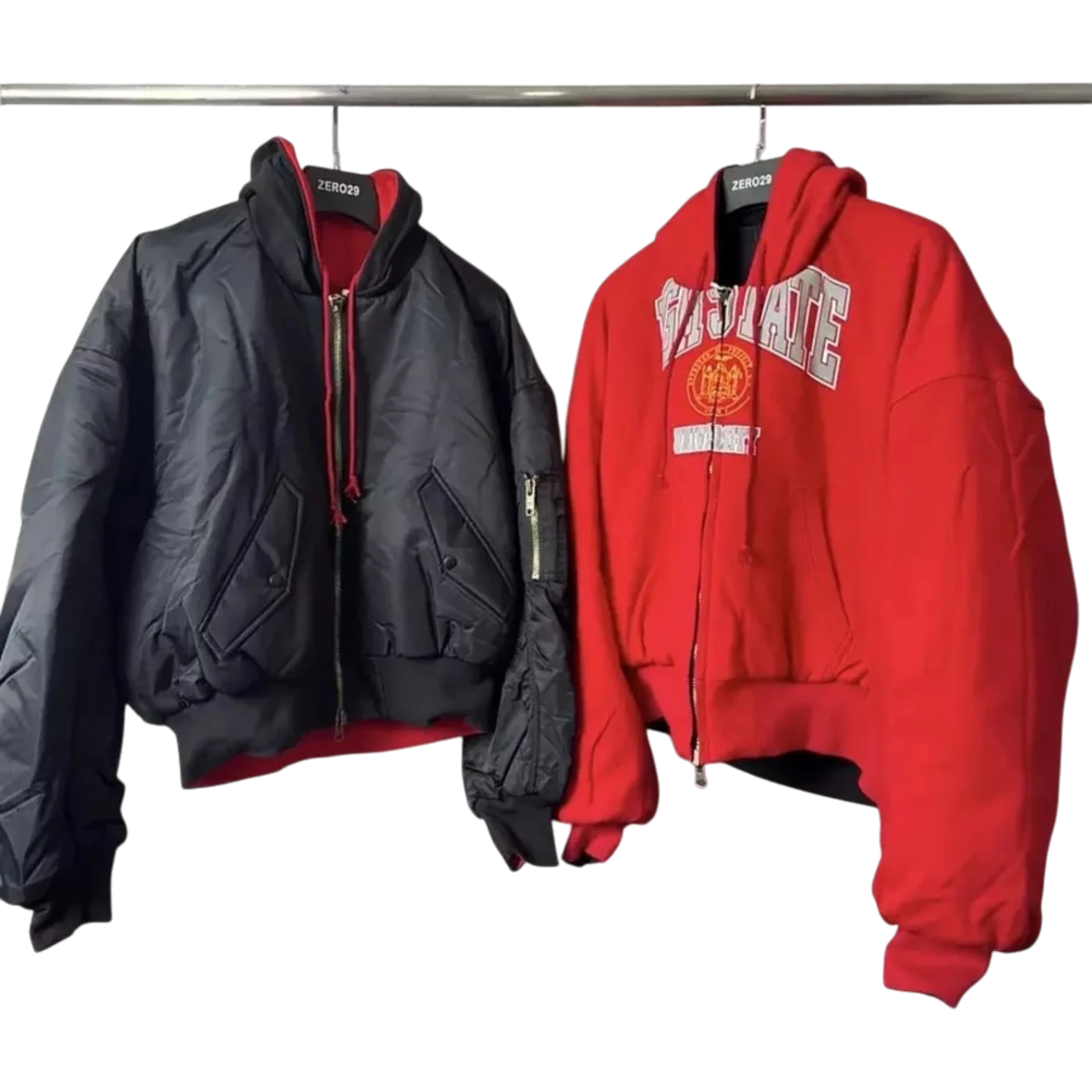 Project G/R Reversible Hooded Ma-1 Jacket
