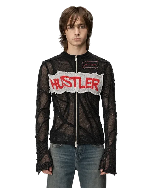 Hood By Air SS17 «Hustler» Mesh Double-Zip Top