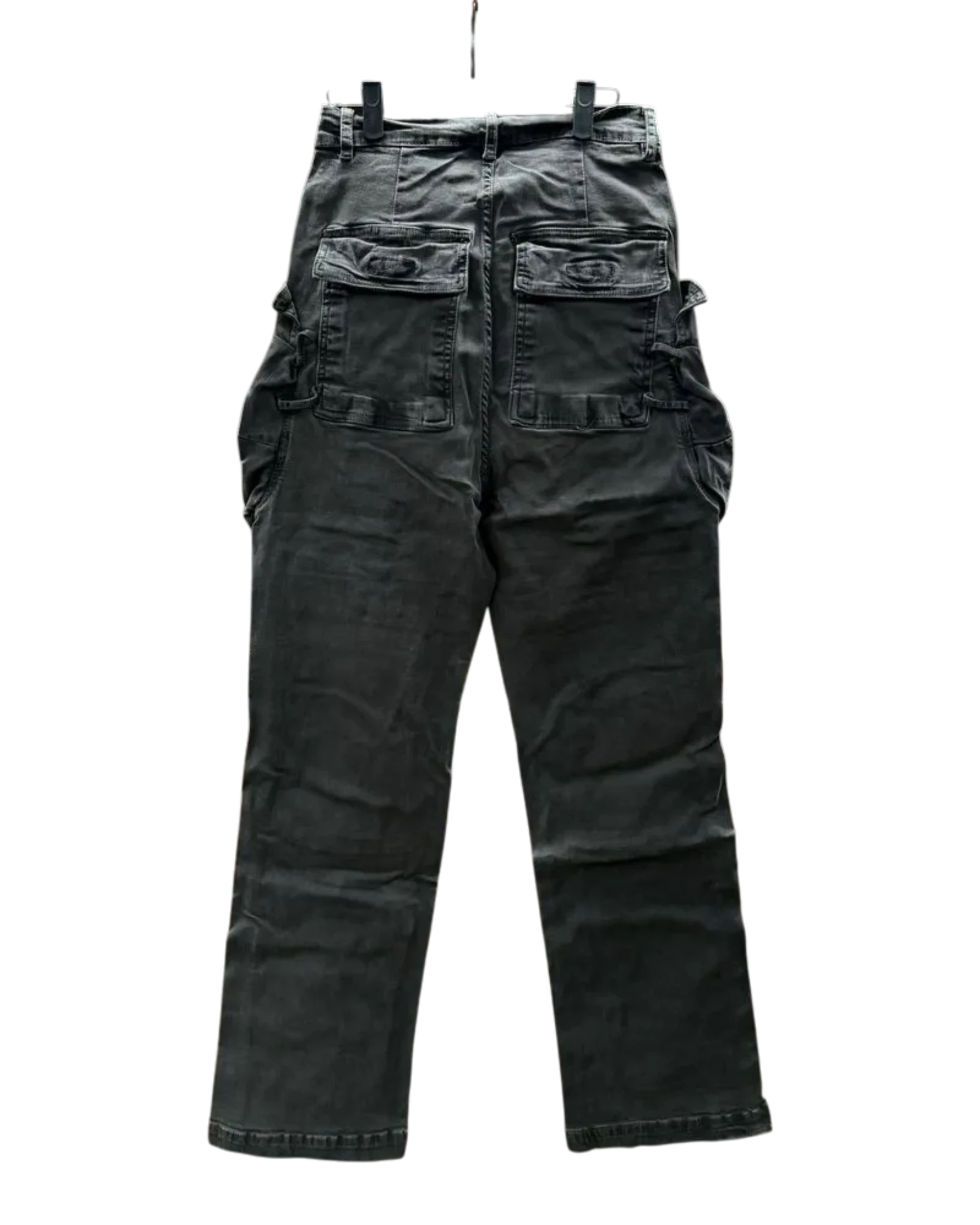 Rick Owens Black Stefan Cargo Pants