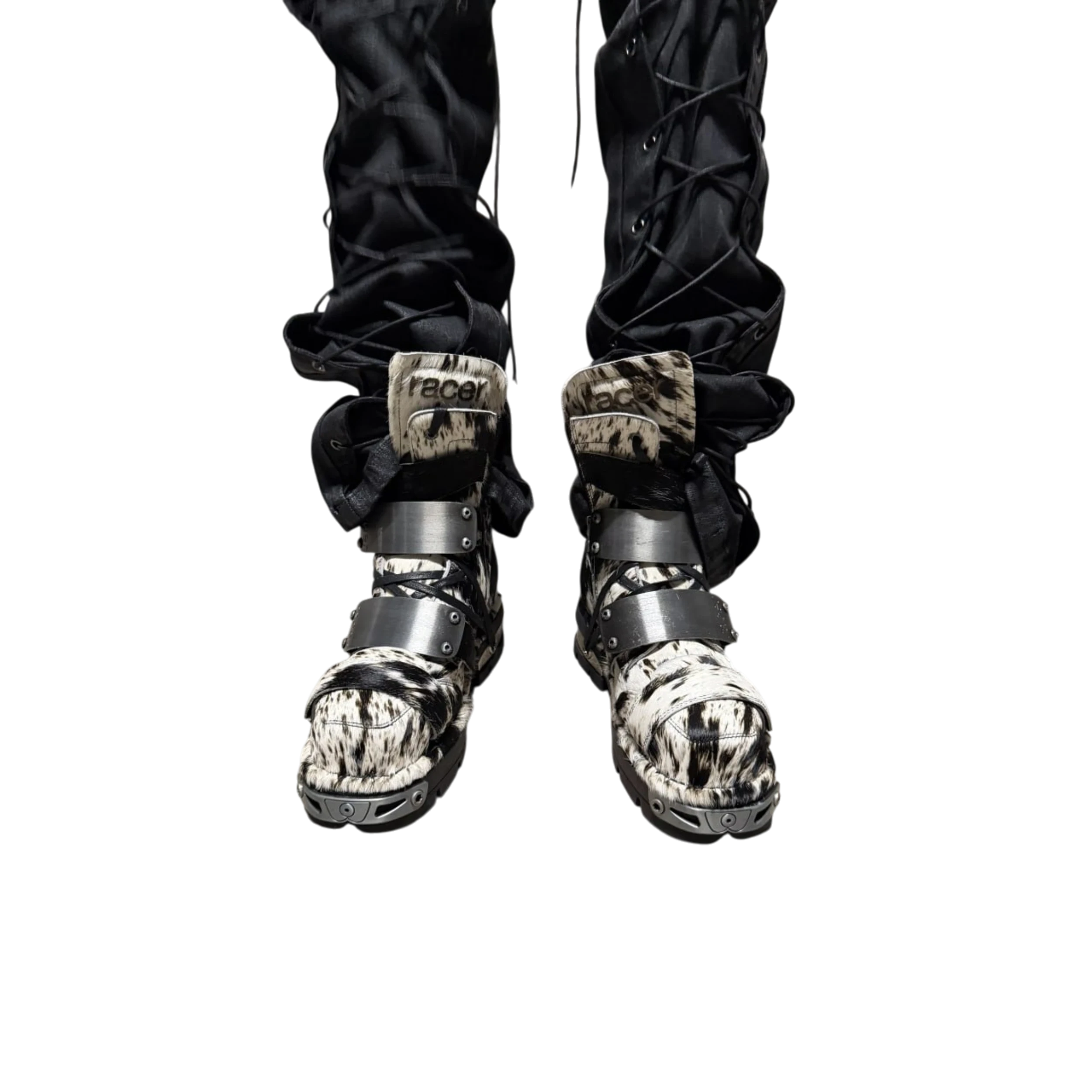 Racer Worldwide X New Rock Pony Boot