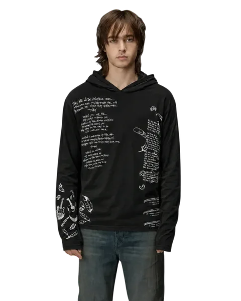 Number (N)ine 08ss birds hoodie