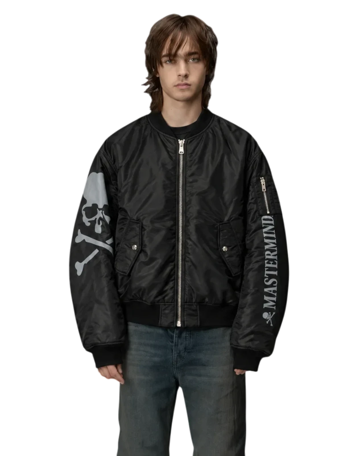 Alpha Industries x Mastermind World bomber
