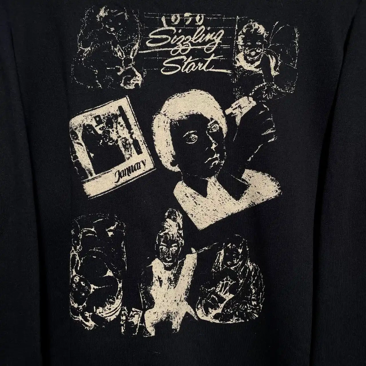 Hysteric Glamour × Destroy all monsters Zip Hoodie