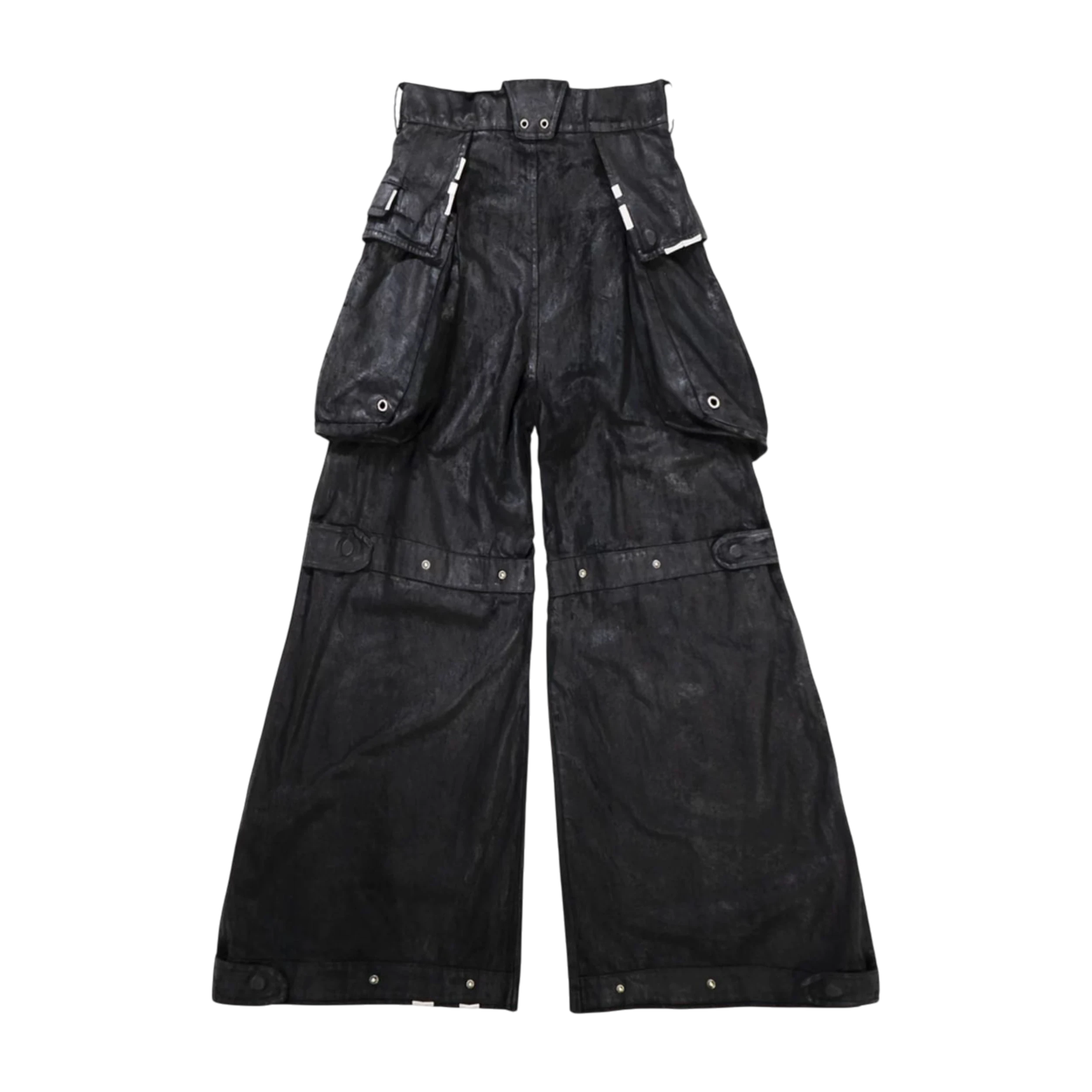 Shine Luxury Studios Gatso Layered Motocargo Pants