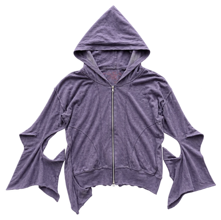 Vivienne Westwood Archive "Batwing" Skull Wizard Hoodie