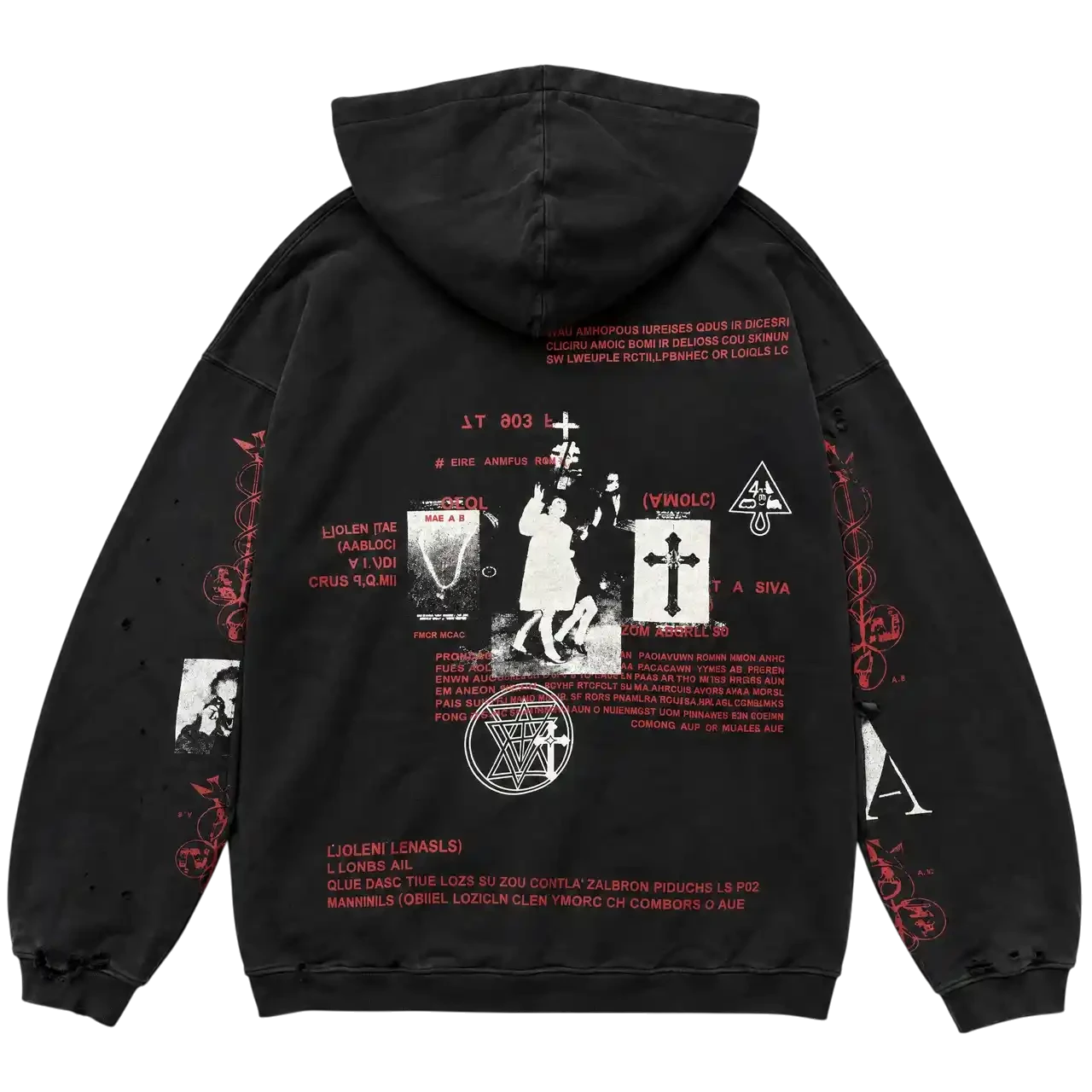 Enfants Riches Déprimés Cherry Distressed Hoodie