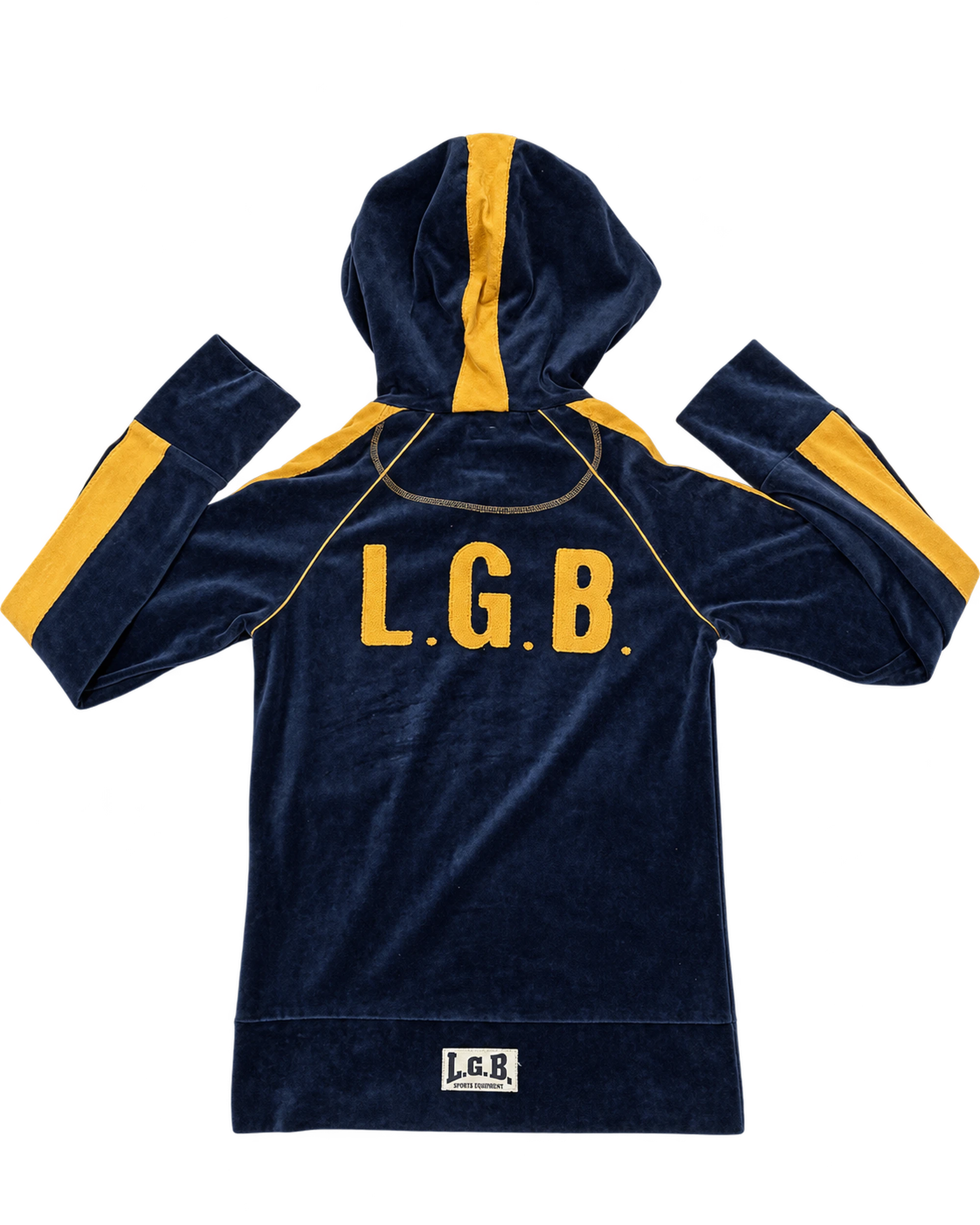 L.G.B. Velour Boxer Hoodie