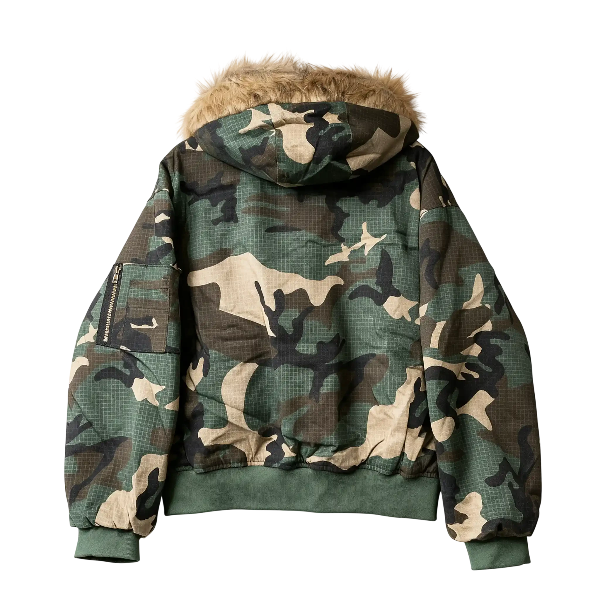 Camo Fur Jacket