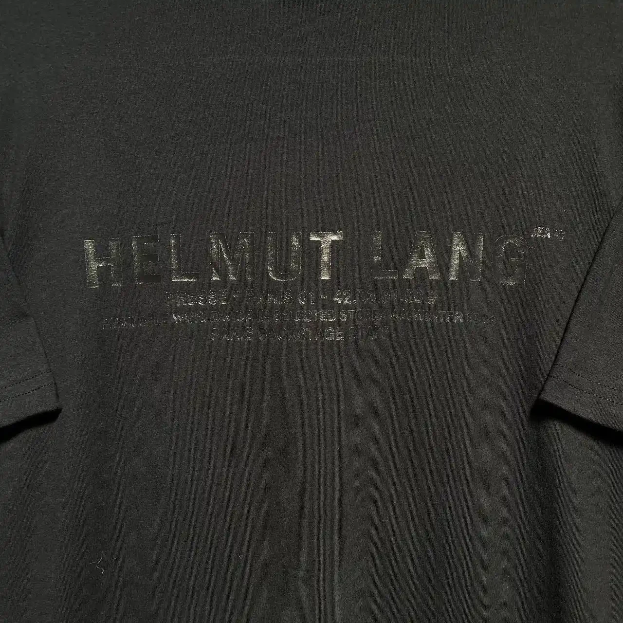 Helmut Lang 1997 Union Flag T-shirt