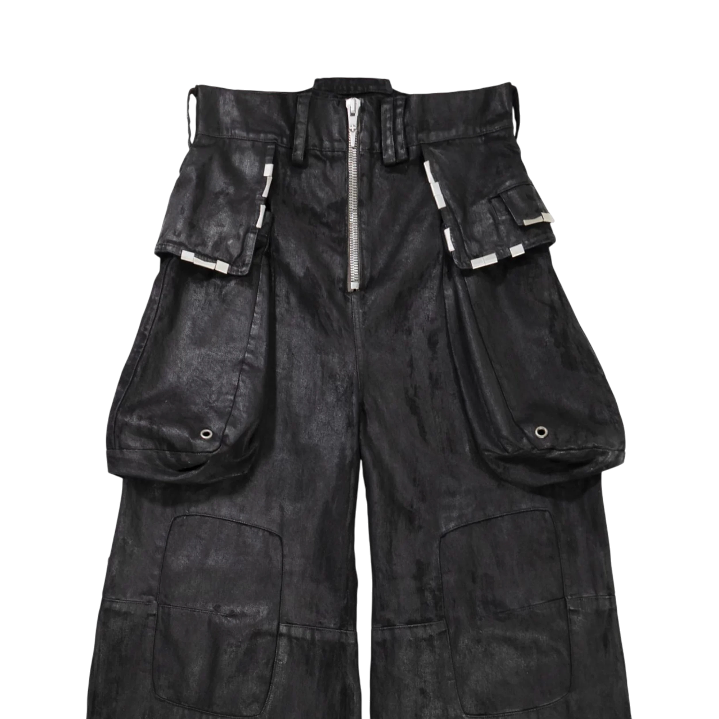 Shine Luxury Studios Gatso Layered Motocargo Pants