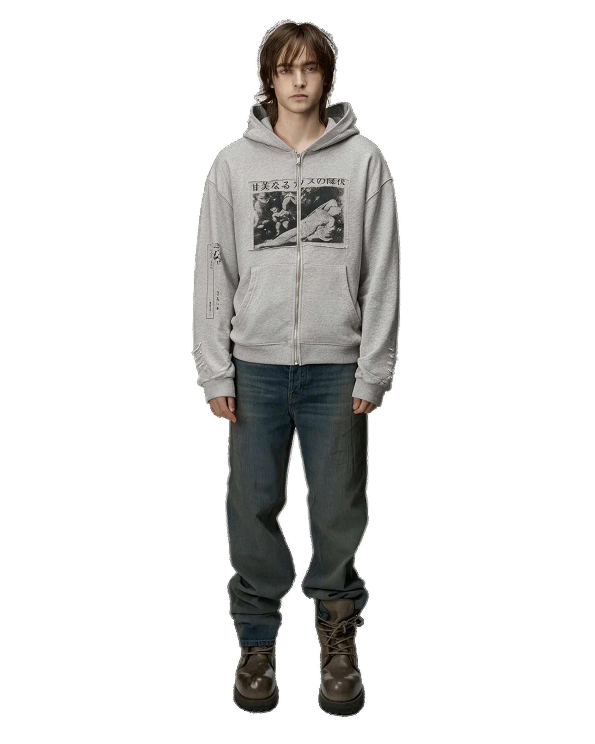 Enfants Riches Deprimes Assemblage Zip Hoodie