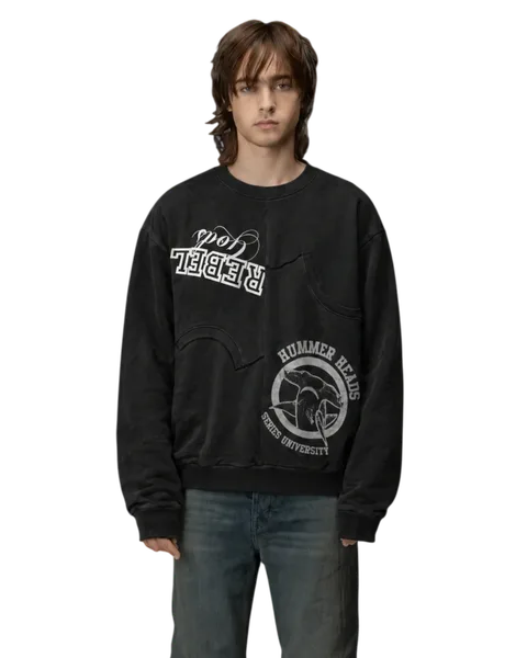Undercover Undercoverism Patchwork Sweatshirt