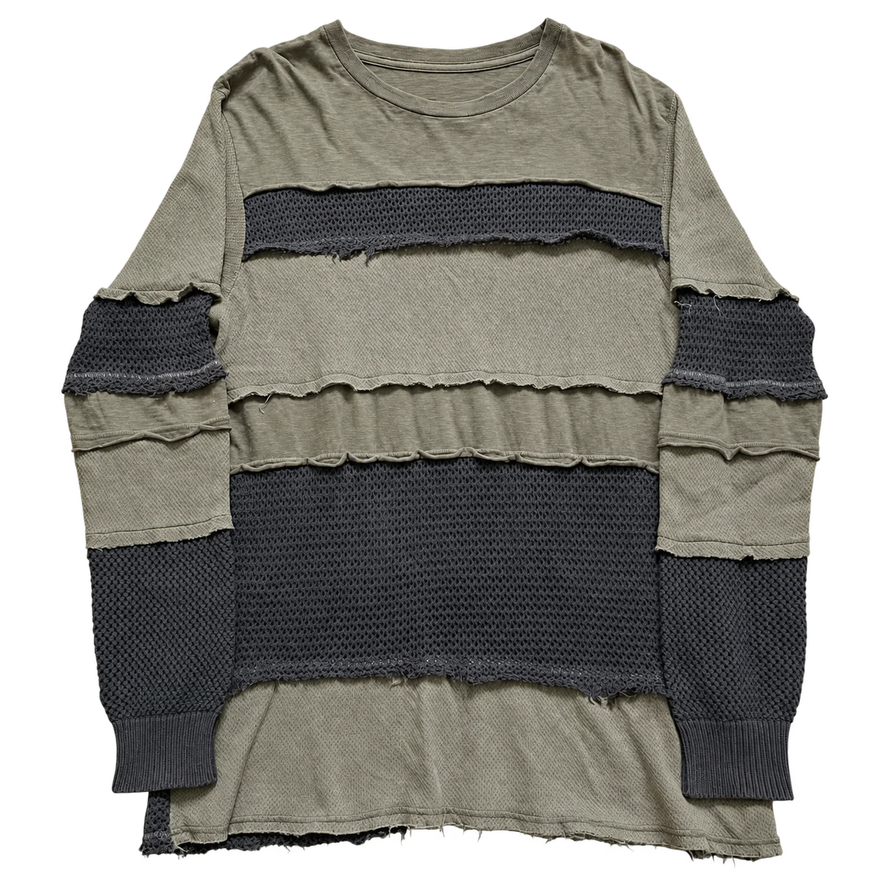 Undercover AW03 «Paper Doll» Layered Mesh Sweater
