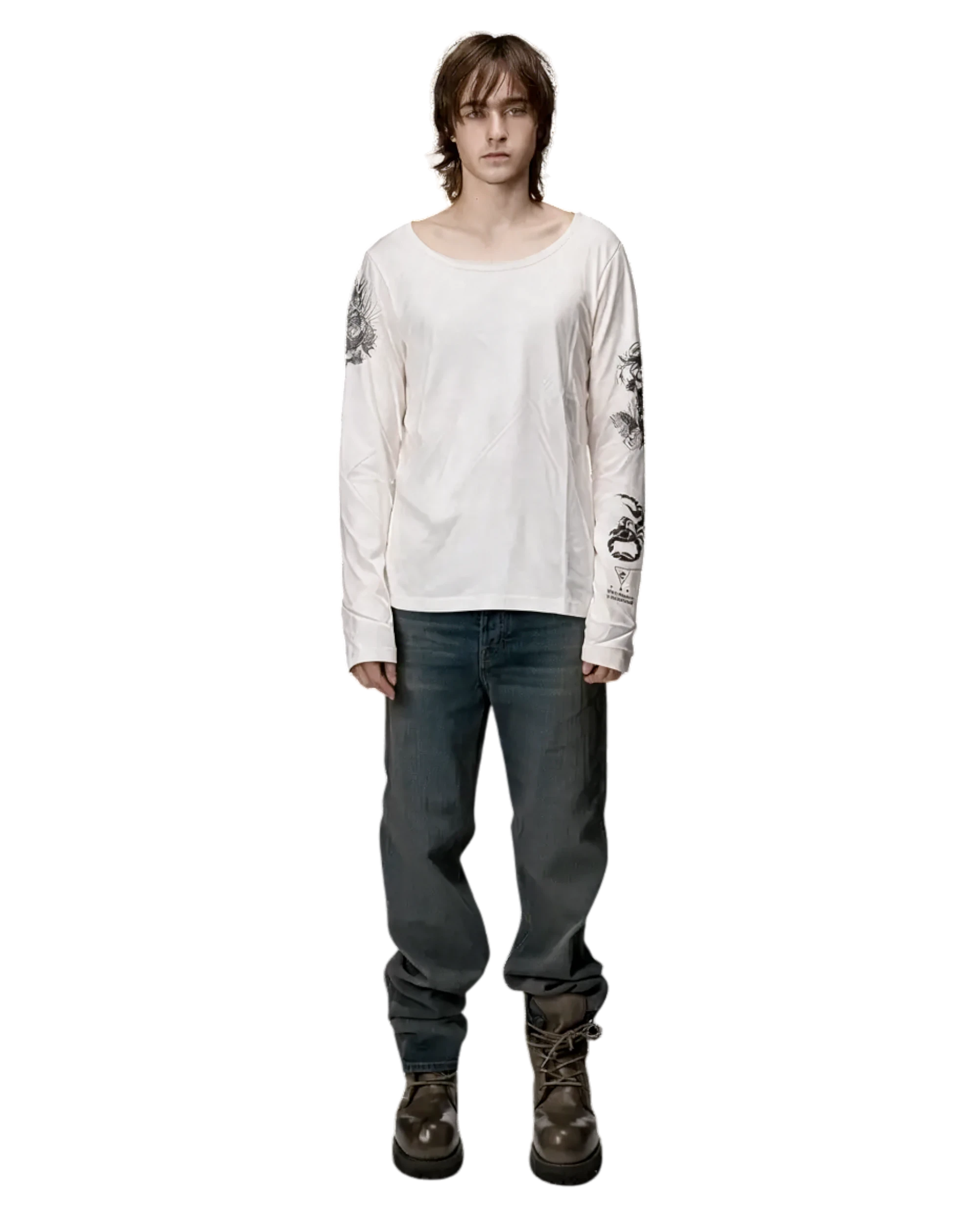LGB Bedrock Skull Longsleeve