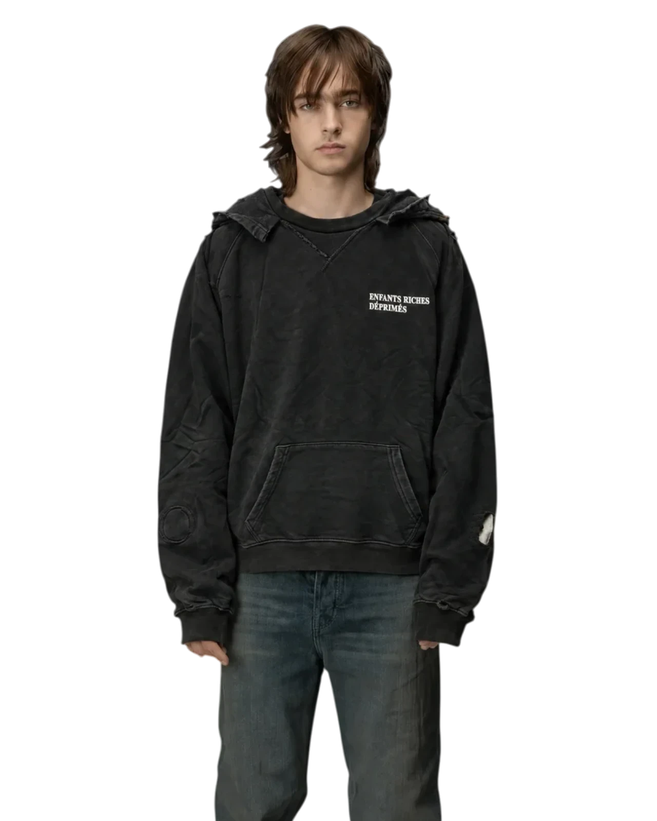 Enfants Riches Déprimés Distressed Hoodie