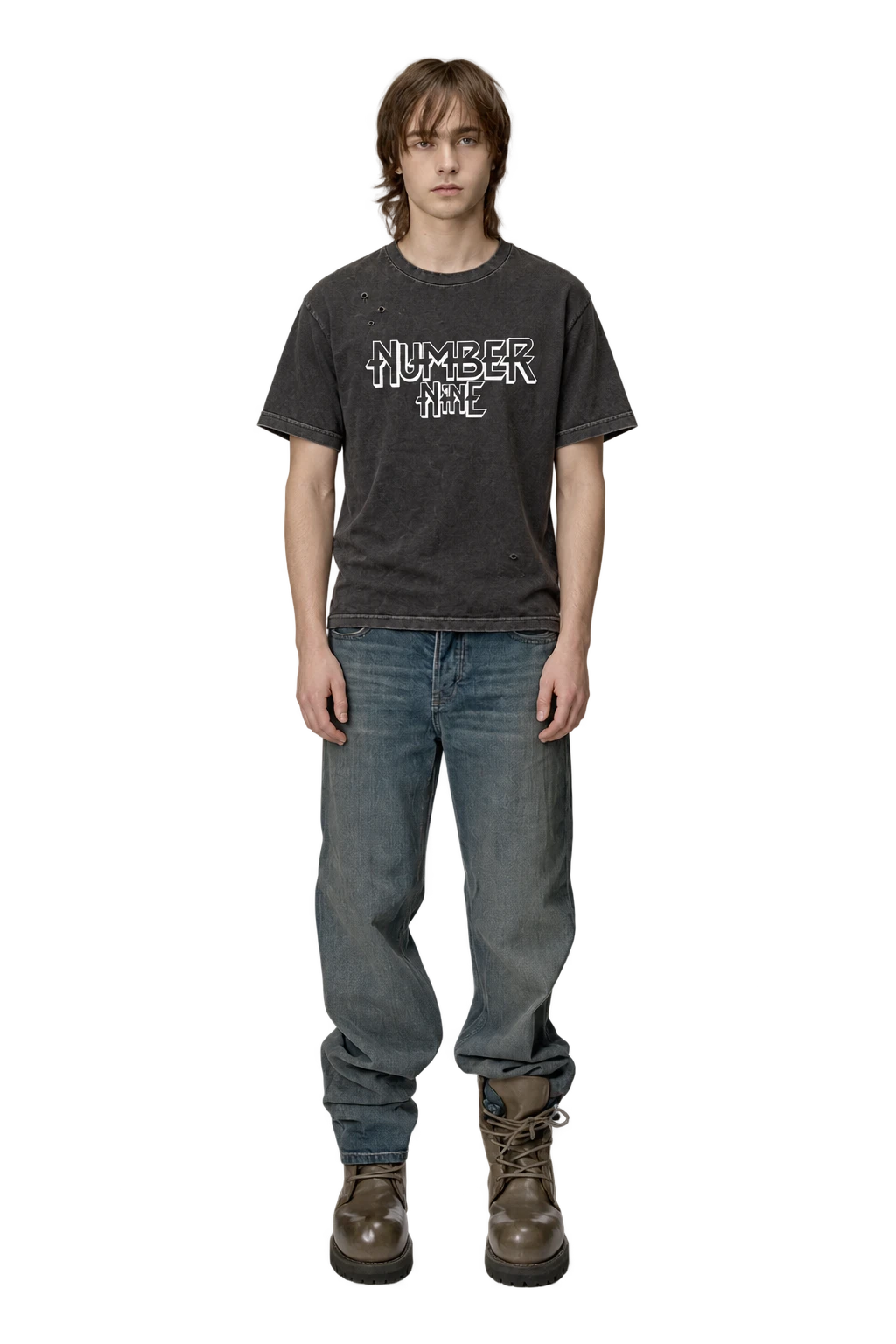 Number (N)ine SS05 "Nightcrawler" Led Zeppelin Font Tee