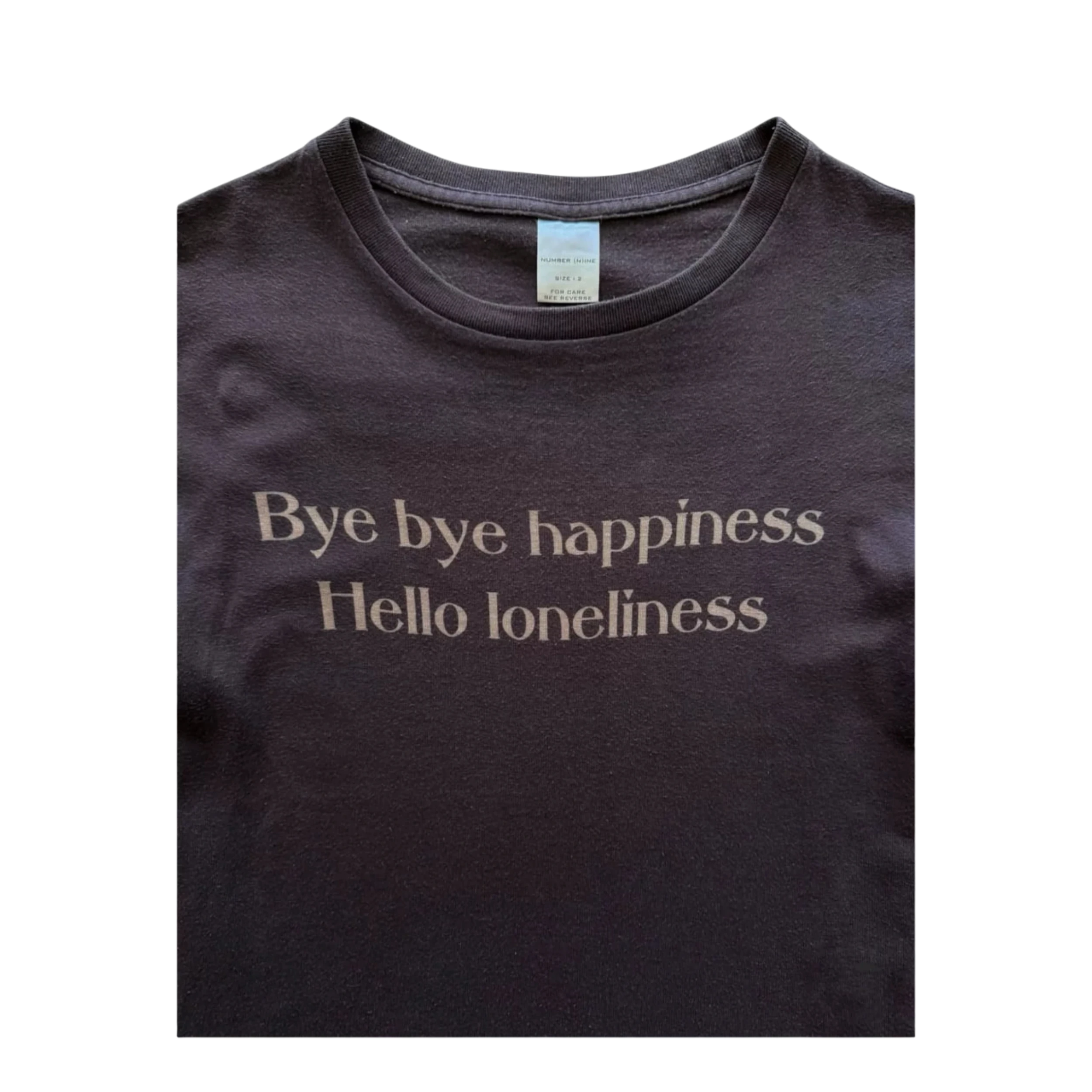 Number(N)ine 02Fw Poem Tee