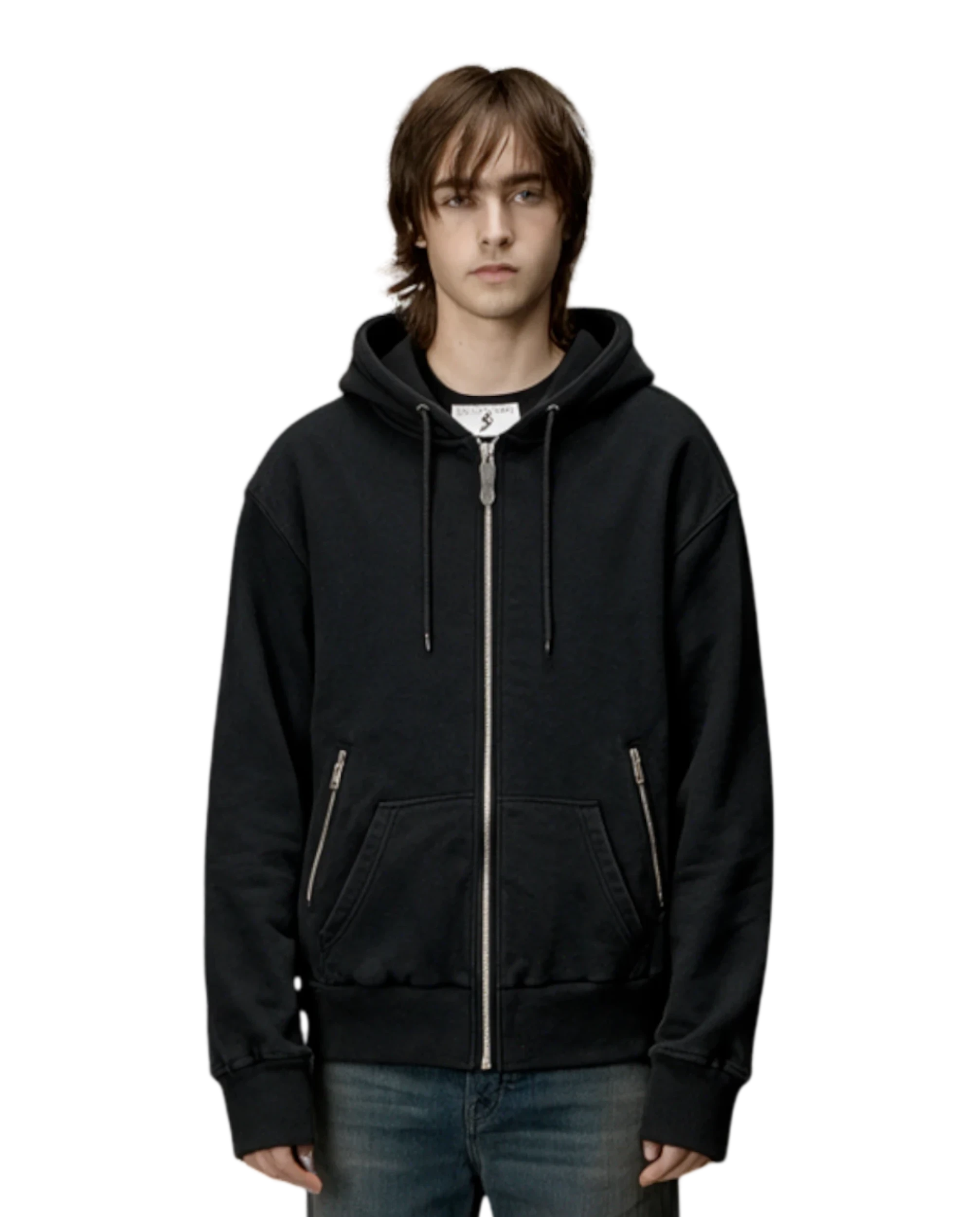 LGB Skull Cross Zip Hoodie Type