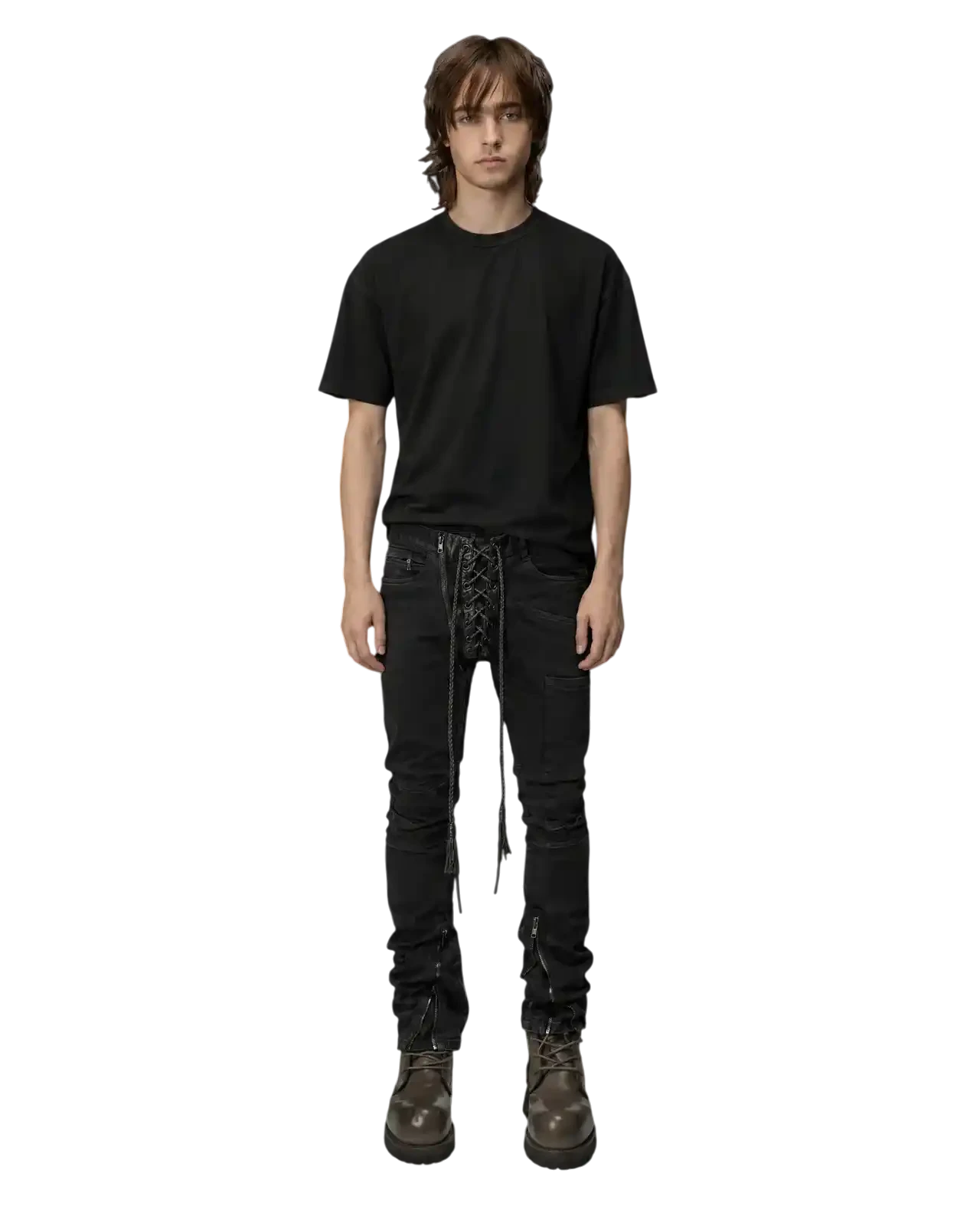 If Six Was Nine SBCM-9 Lace-Up Jeans