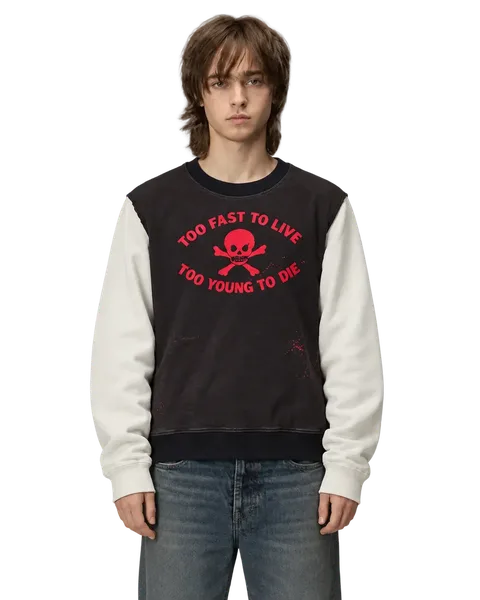 Vivienne Westwood «Too Fast to Live, Too Young to Die» Sweatshirt