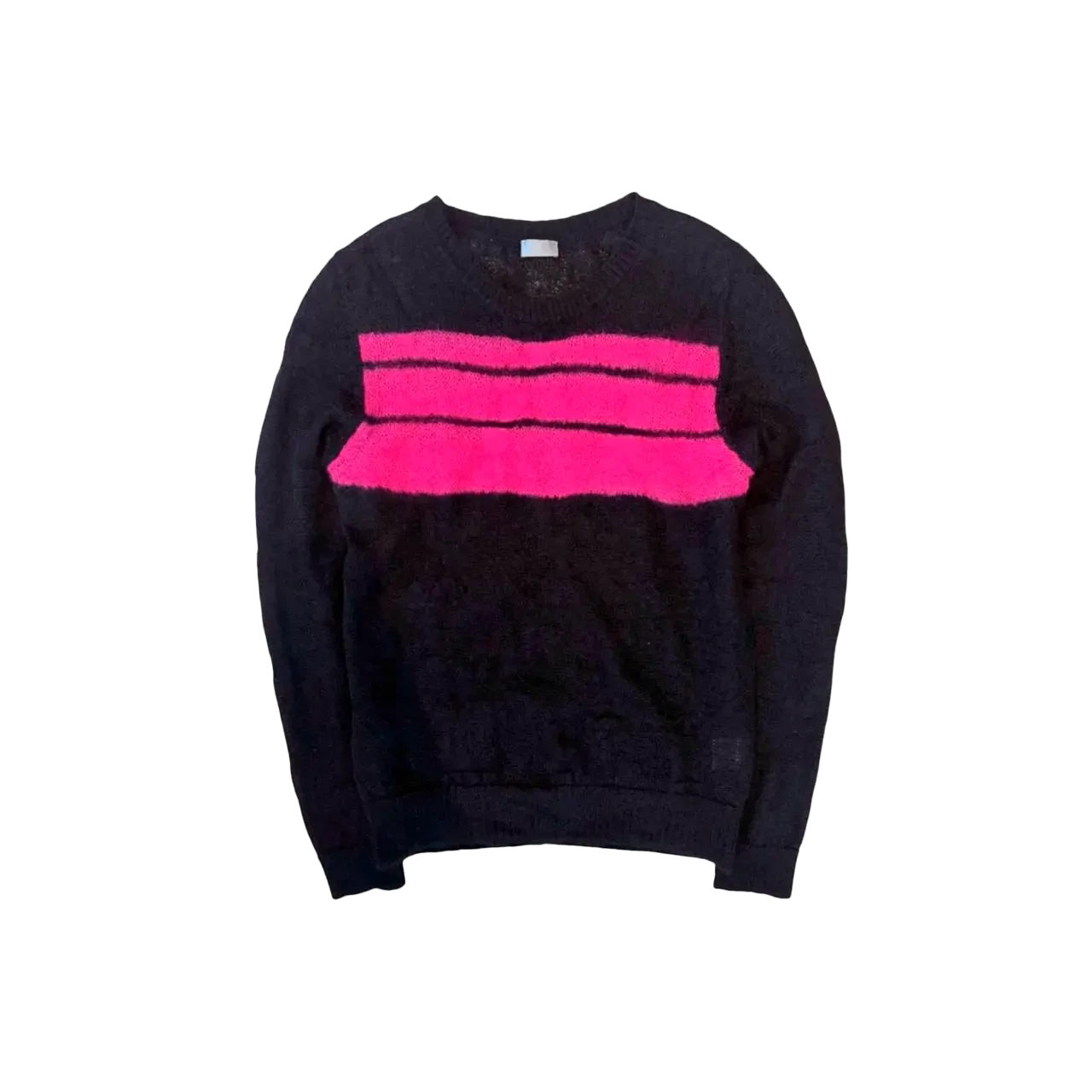 Dior Homme SS07 Stripe Mohair Knit Sweater