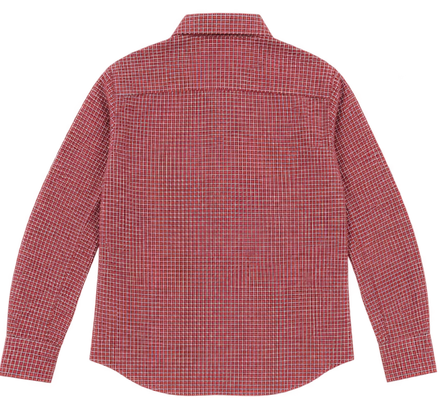 Givenchy Star Neckline Checked Shirt