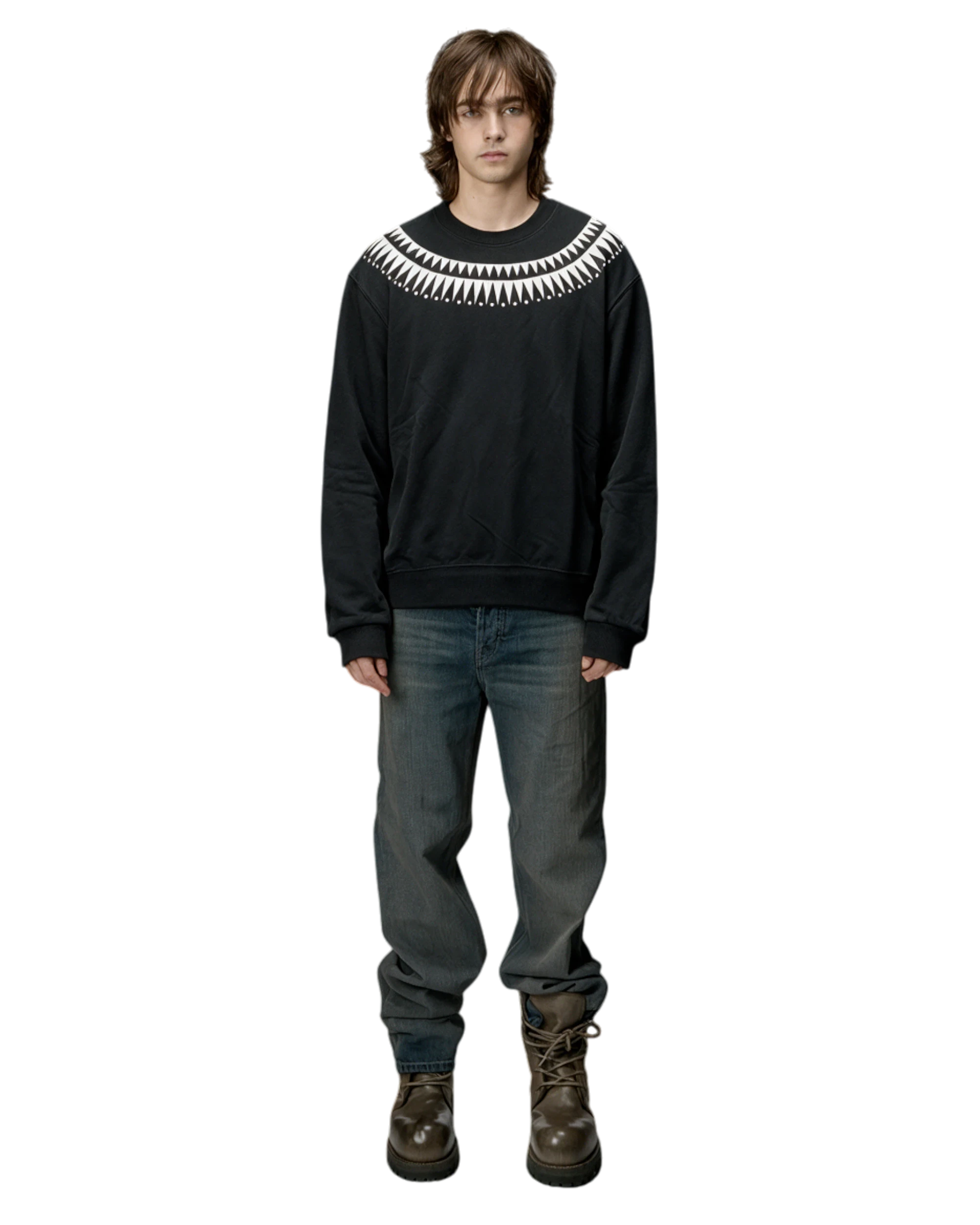 Undercover Ethnic Teeth Long Sleeve
