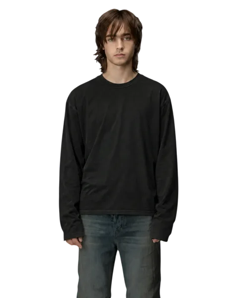 L.G.B. Clown Skull Patch Longsleeve