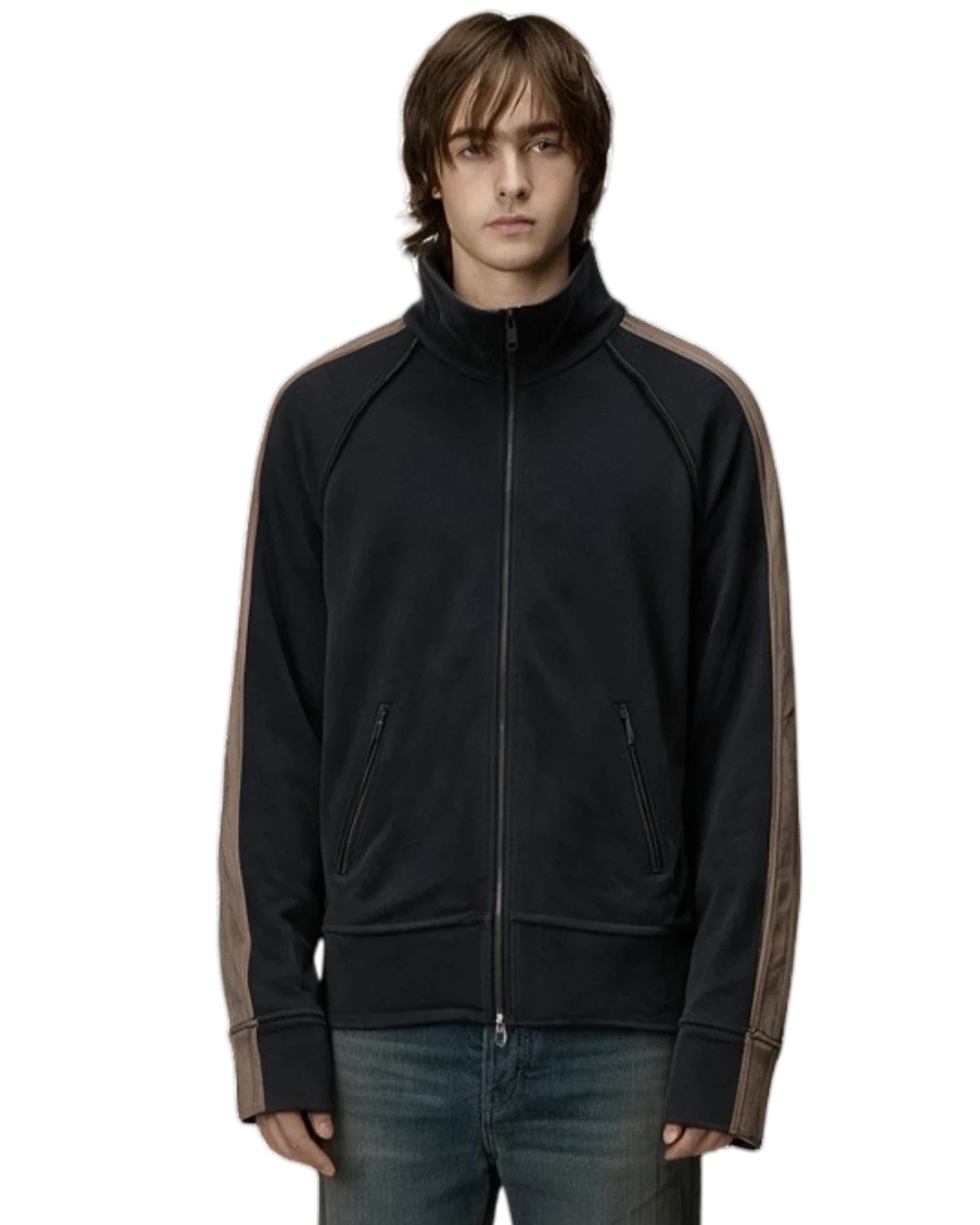 LGB GOTHIC LOGO ZIP-HOODIE