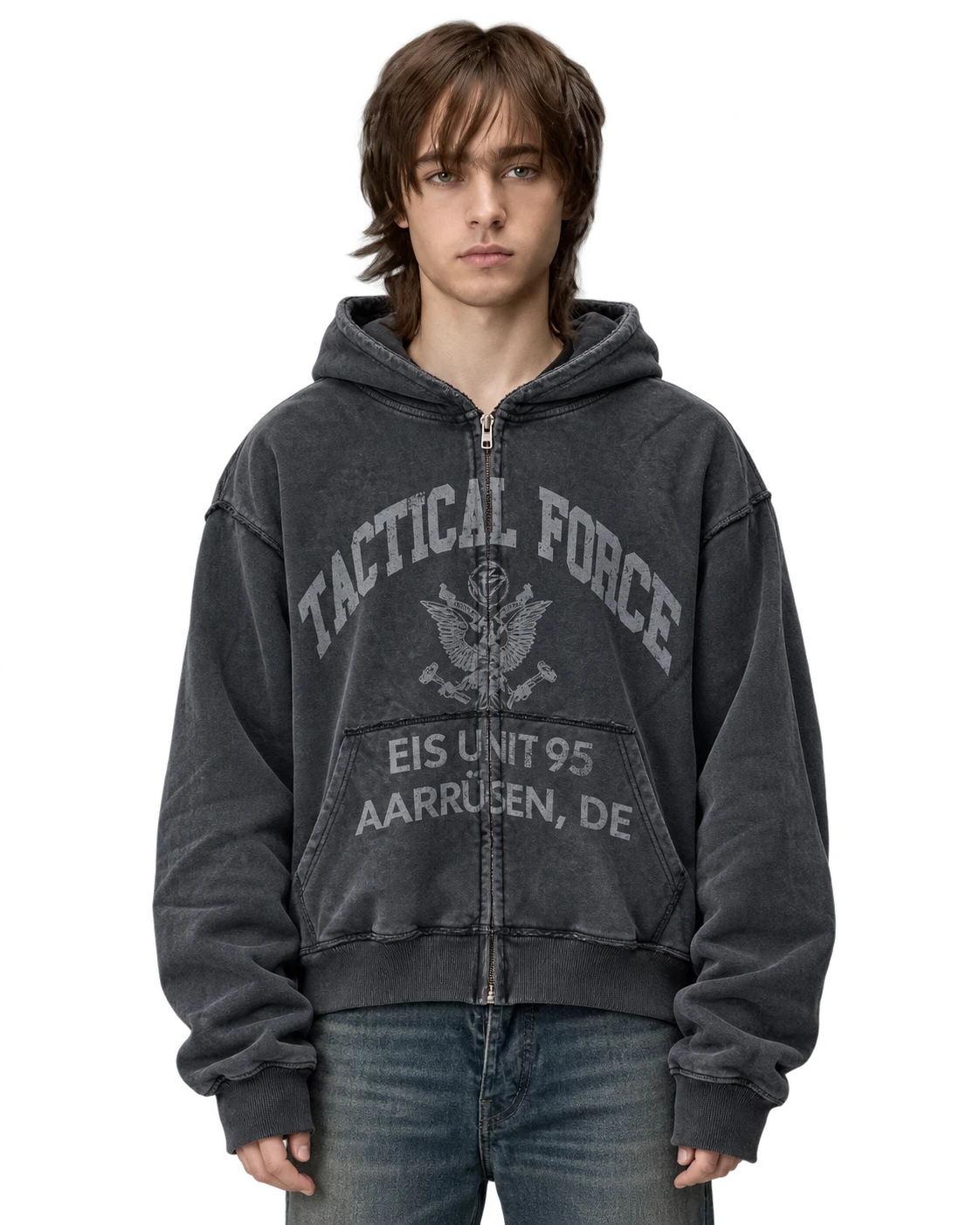 No Faith Studios Tactical Force Zip-Hoodie