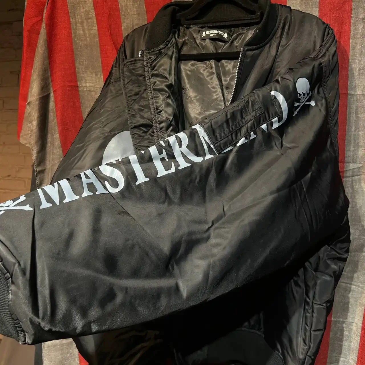 Alpha Industries x Mastermind World bomber
