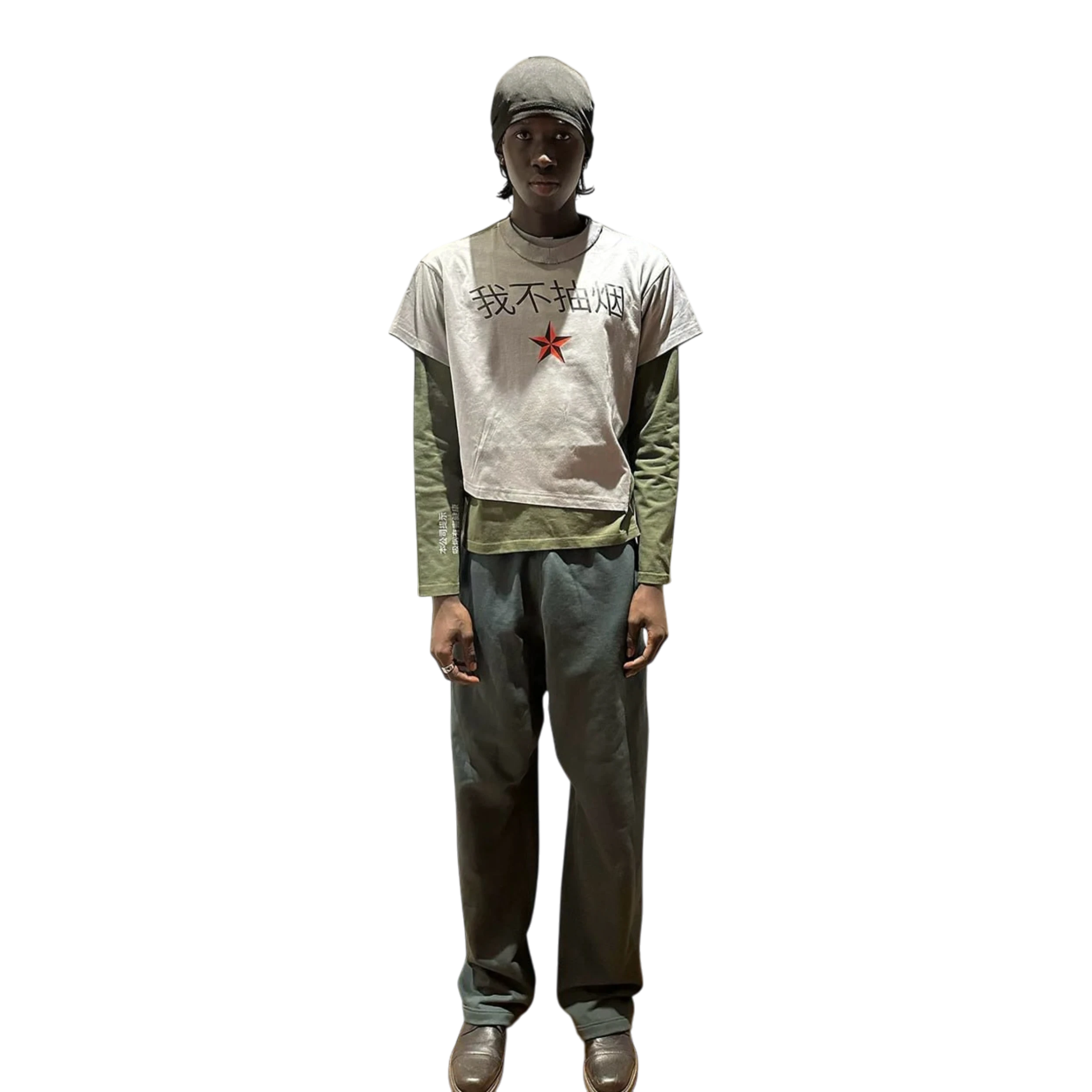 Noname_264781 Khaki Longsleeve