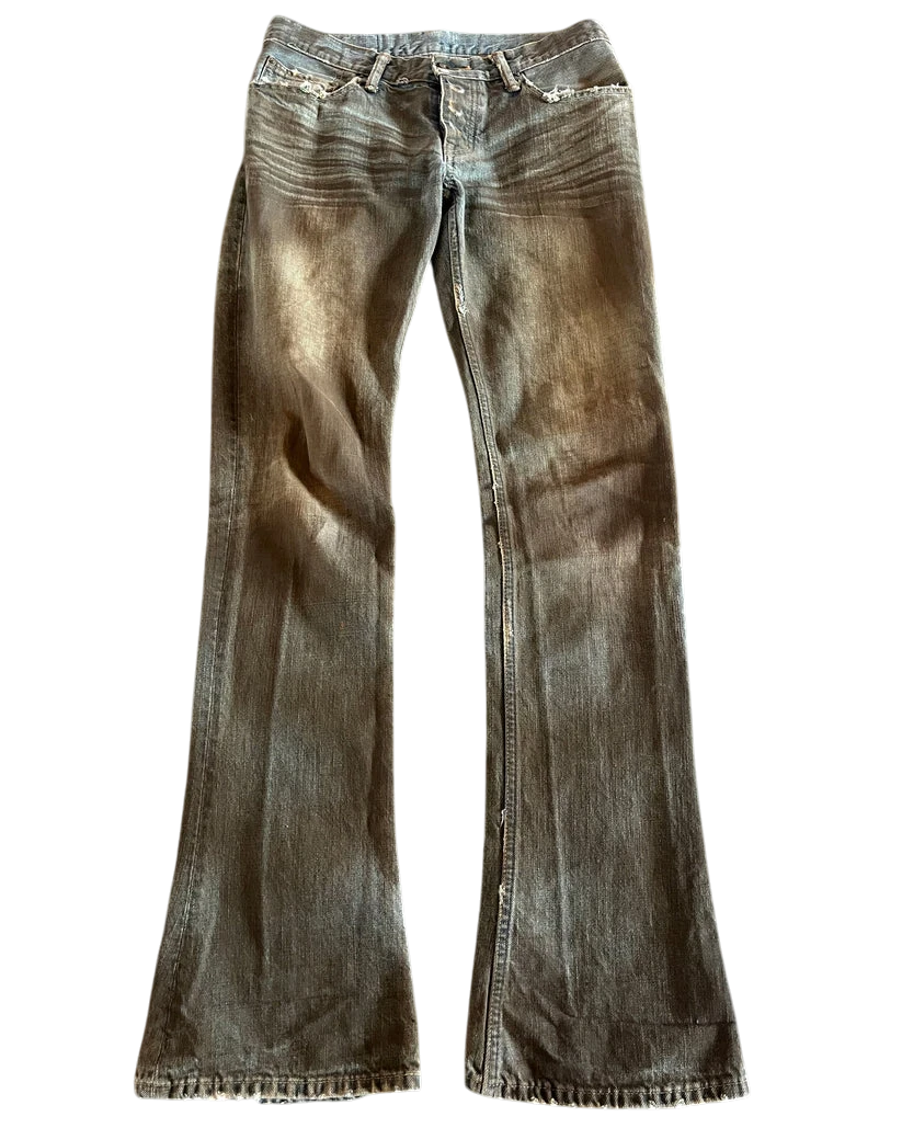 L.G.B. "Wolf Mud Wash" Bootcut Denim