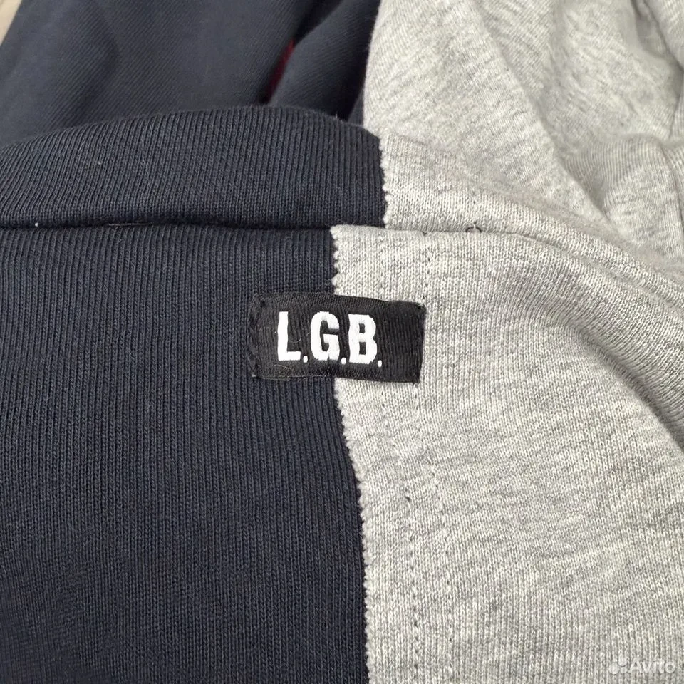 L.G.B. Yadni Bicolor Zip-Hoodie